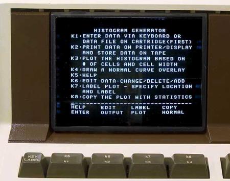 Hewlett Packard HP-85 Screen