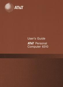AT&T 6310 User Guide