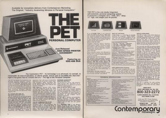 Commodore Pet Ad