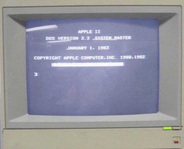 Apple IIe Screen