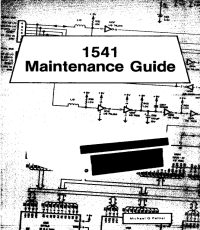 1541 Maintenance Guide 1984